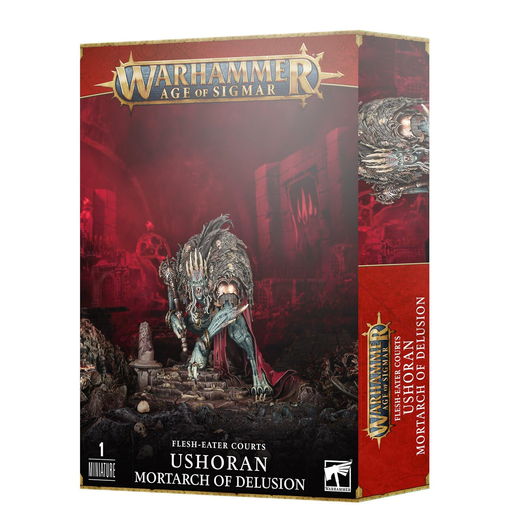 Scifi Planet Ushoran Mortarch of Delusion figure for display and collectible tabletop battles.