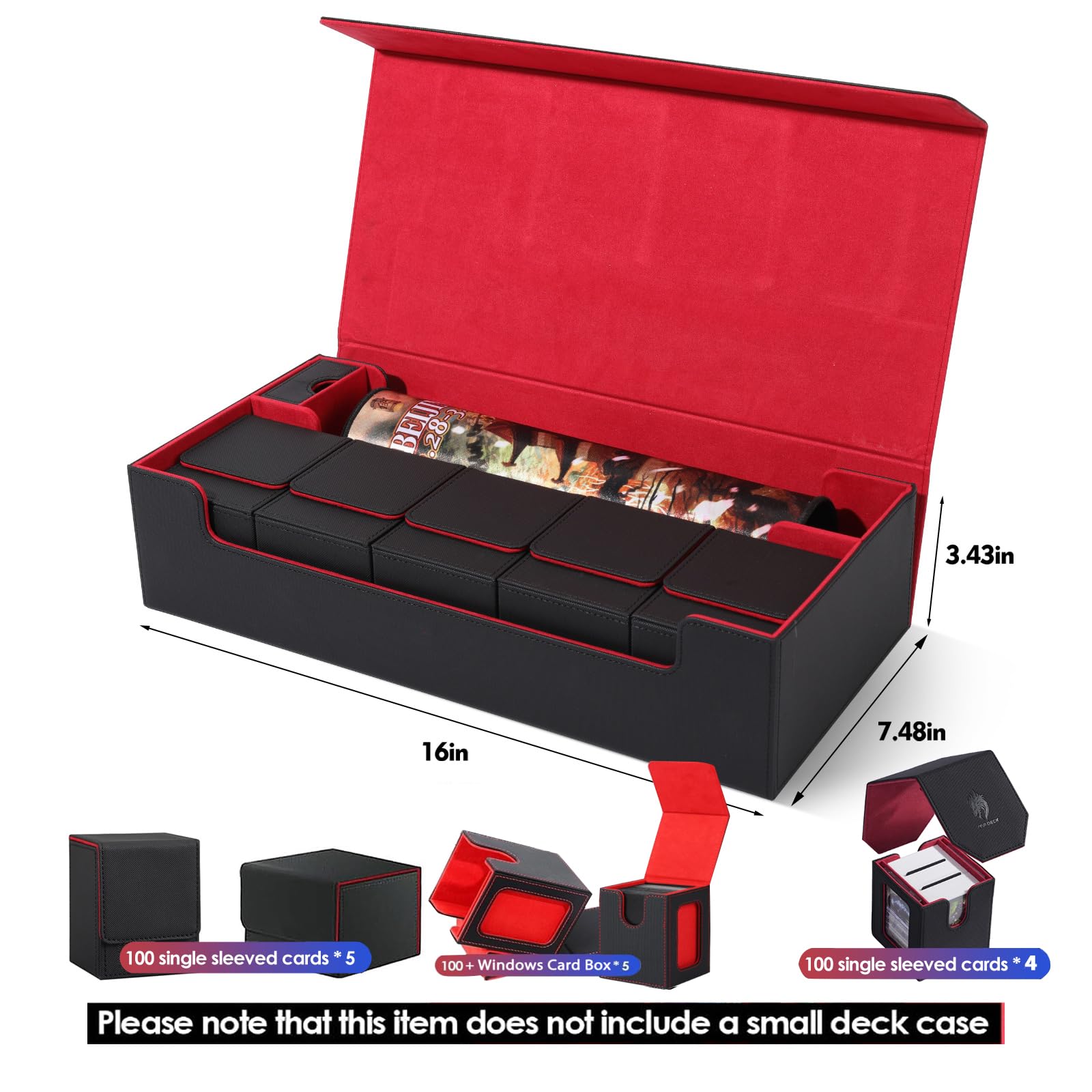 Scimi XXL case dimensions suitable for tournament setups