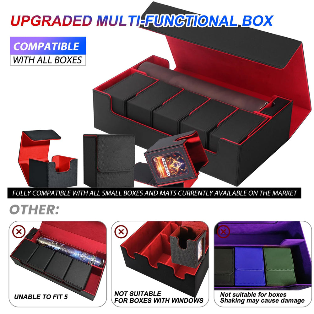Scimi PU leather exterior offers durable protection for cards