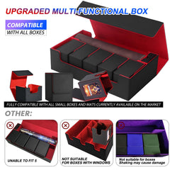 Scimi PU leather exterior offers durable protection for cards