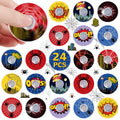 SCIONE 24-pack spider theme fidget spinner—colorful sensory toy for focus.