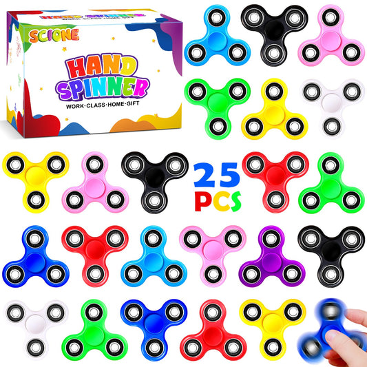 SCIONE 25pc color bundle with random colors for versatile fidget play and focus.
