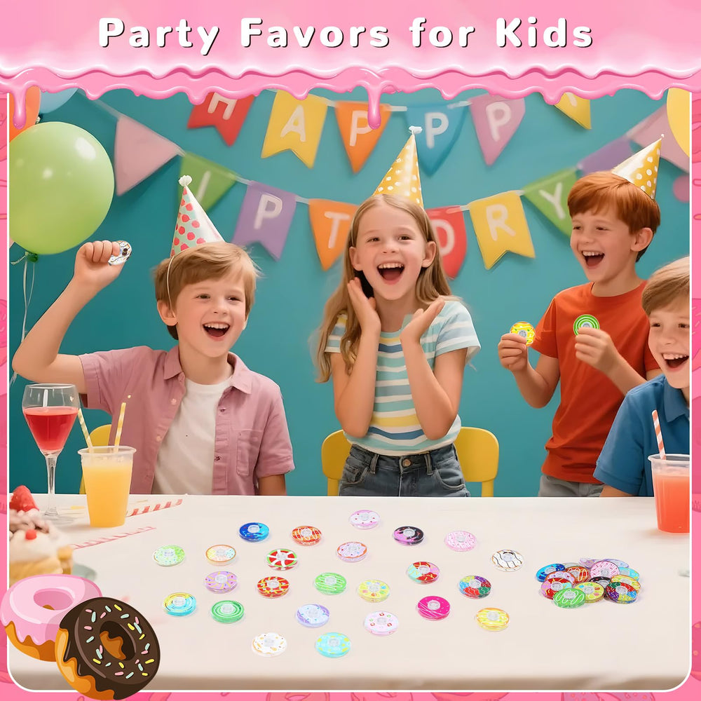 SCIONE donut spinner color variety offers sensory stimulation and fun for all ages.