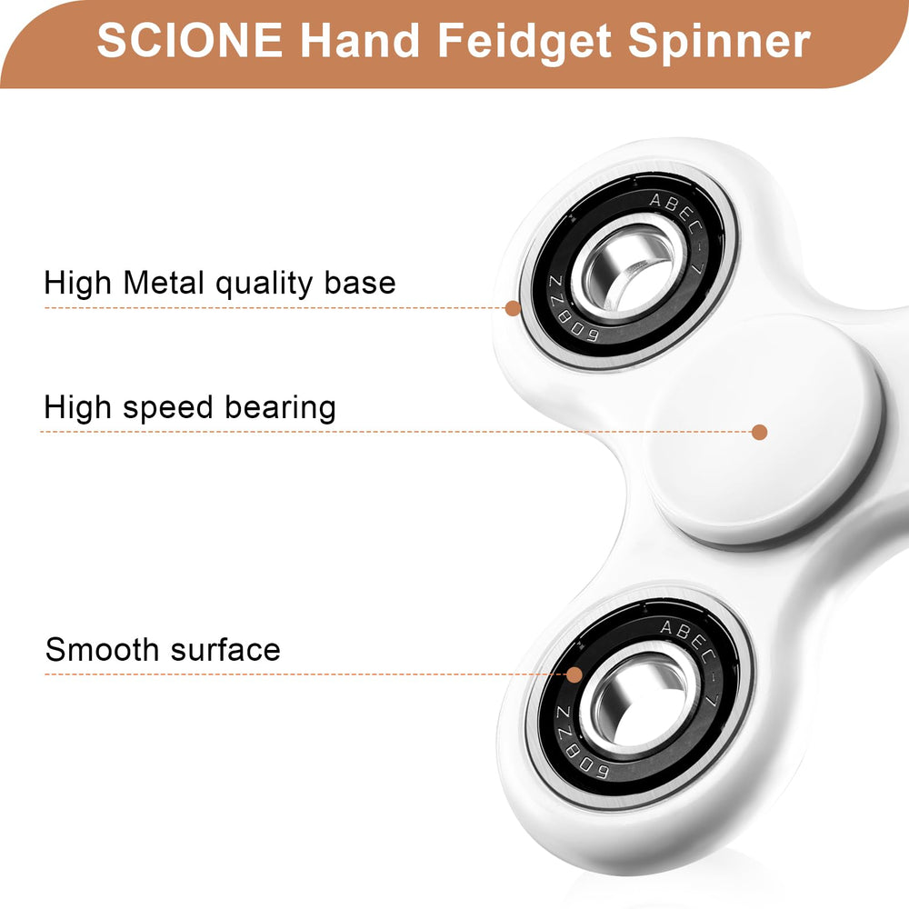 SCIONE spinner with four bearings enables smooth rotation.