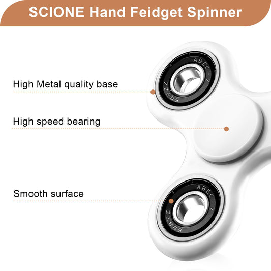 SCIONE spinner with four bearings enables smooth rotation.