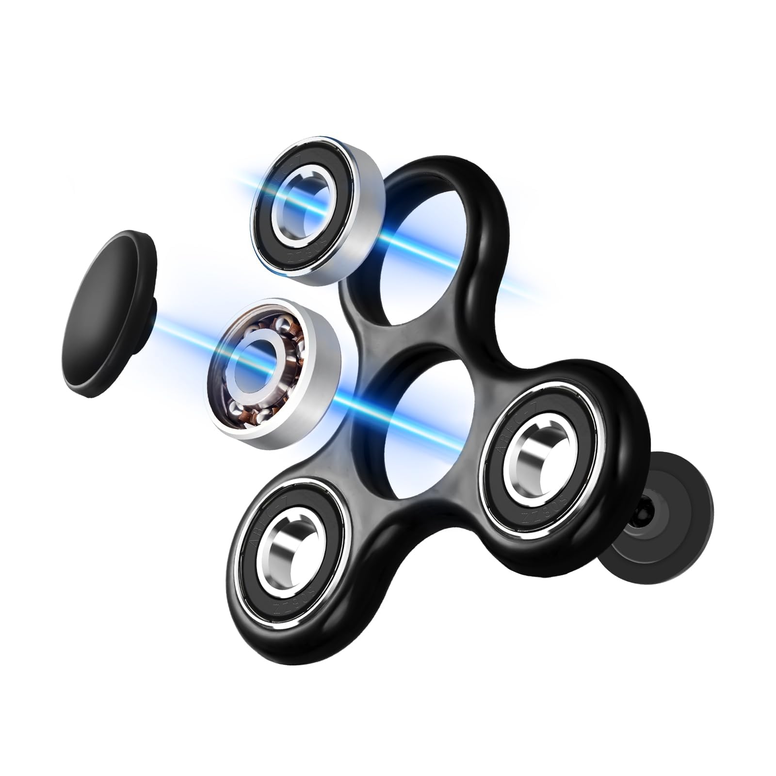 SCIONE fidget spinner pocket-size ideal for on-the-go focus anywhere.