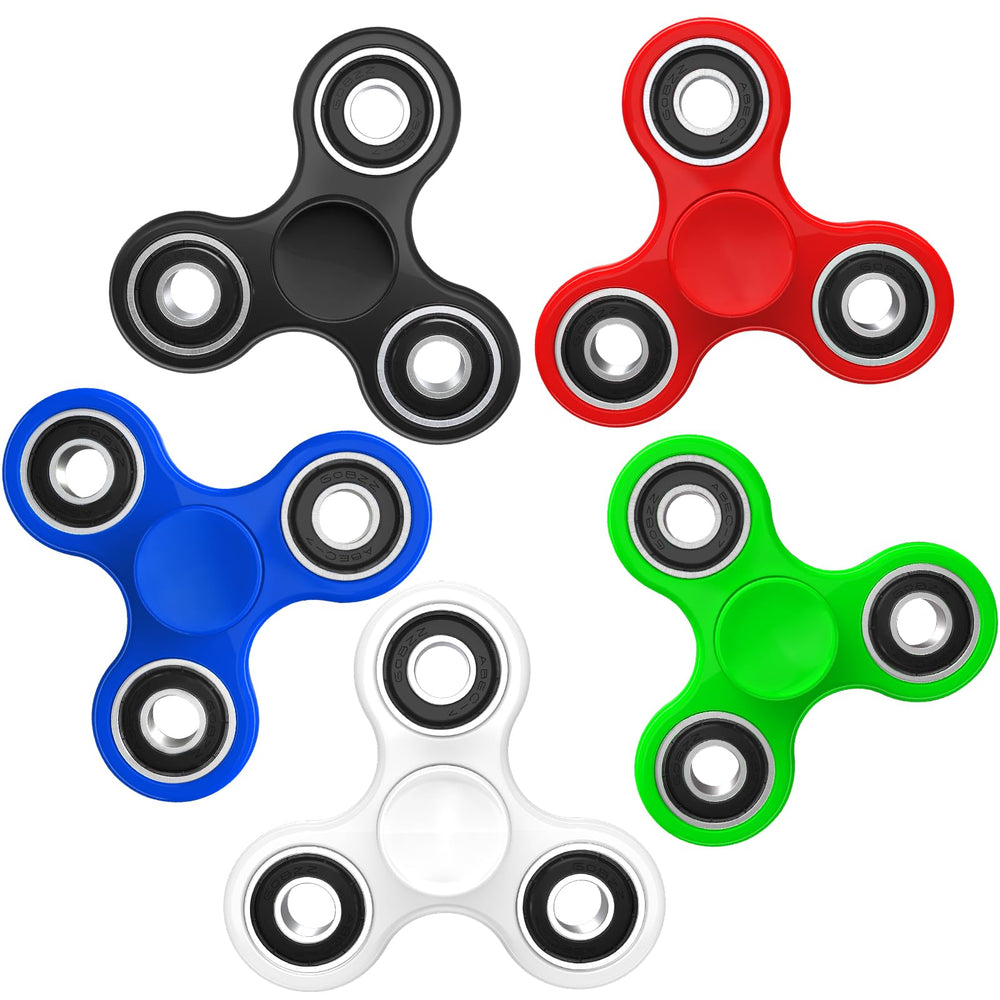 SCIONE fidget spinners red pack for focus and calm
