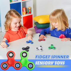 SCIONE fidget spinners white pack offers discreet sensory play and focus