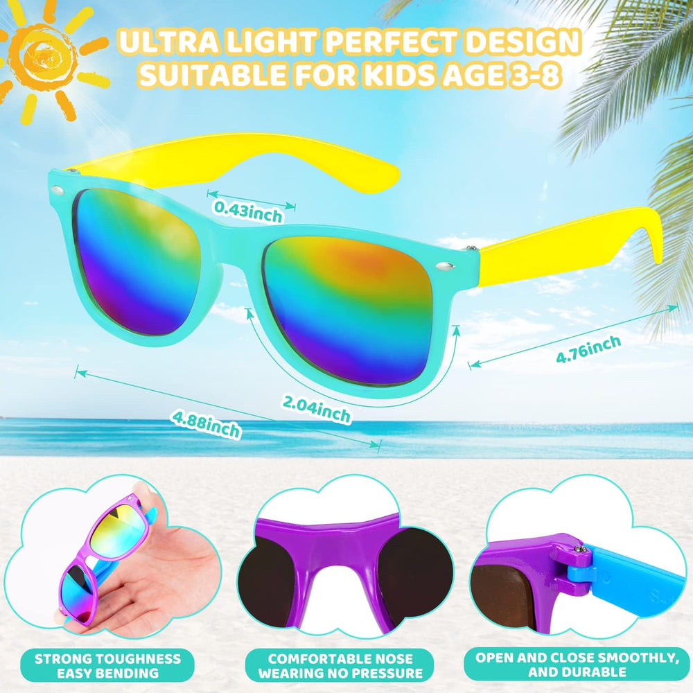 SCIONE kids sunglasses lightweight frames closeup for all-day wear