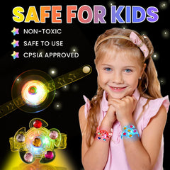 SCIONE rotating-fidget-toy bracelet in motion for attention