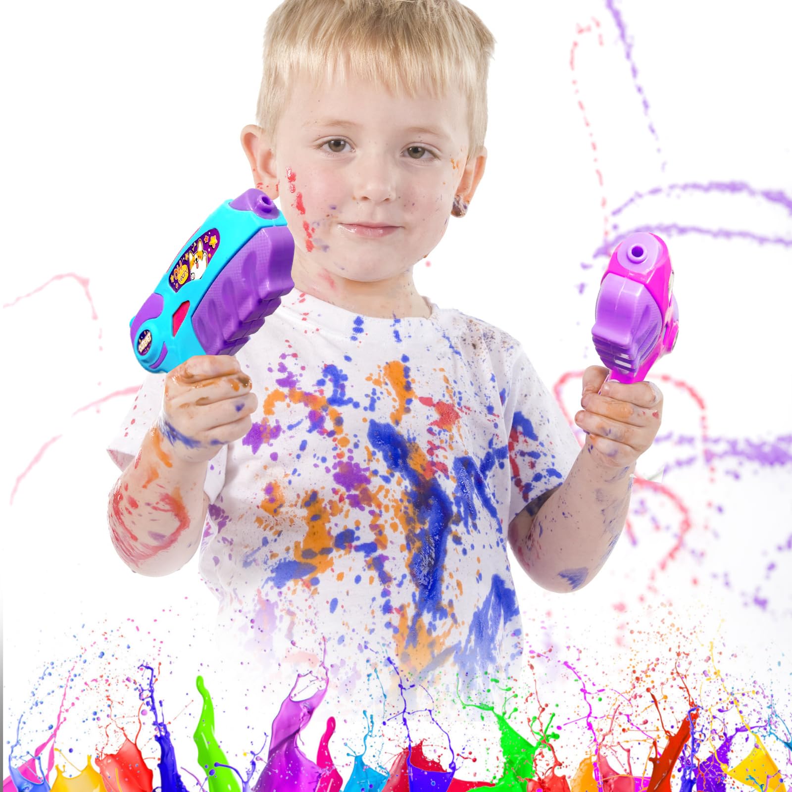 SCKTYZS water gun with durable ABS plastic and a non-slip grip