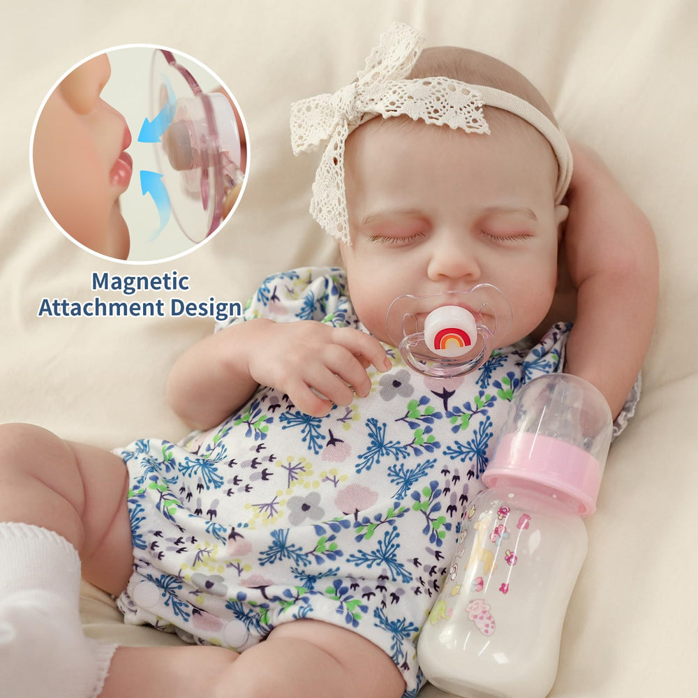 SCOM 20-inch weighted body provides authentic feel during cuddles and play.