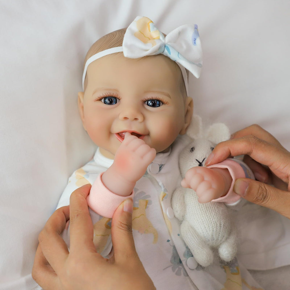 SCOM Baby Doll just-born look enhances imaginative roleplay and storytelling.