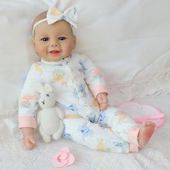 SCOM Baby Doll safety-certified with 14 vinyl types for durable play.