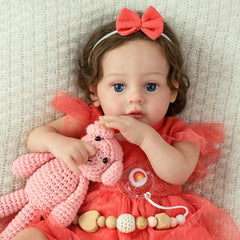 SCOM Reborn rooted hair enhances realism and styling during play.