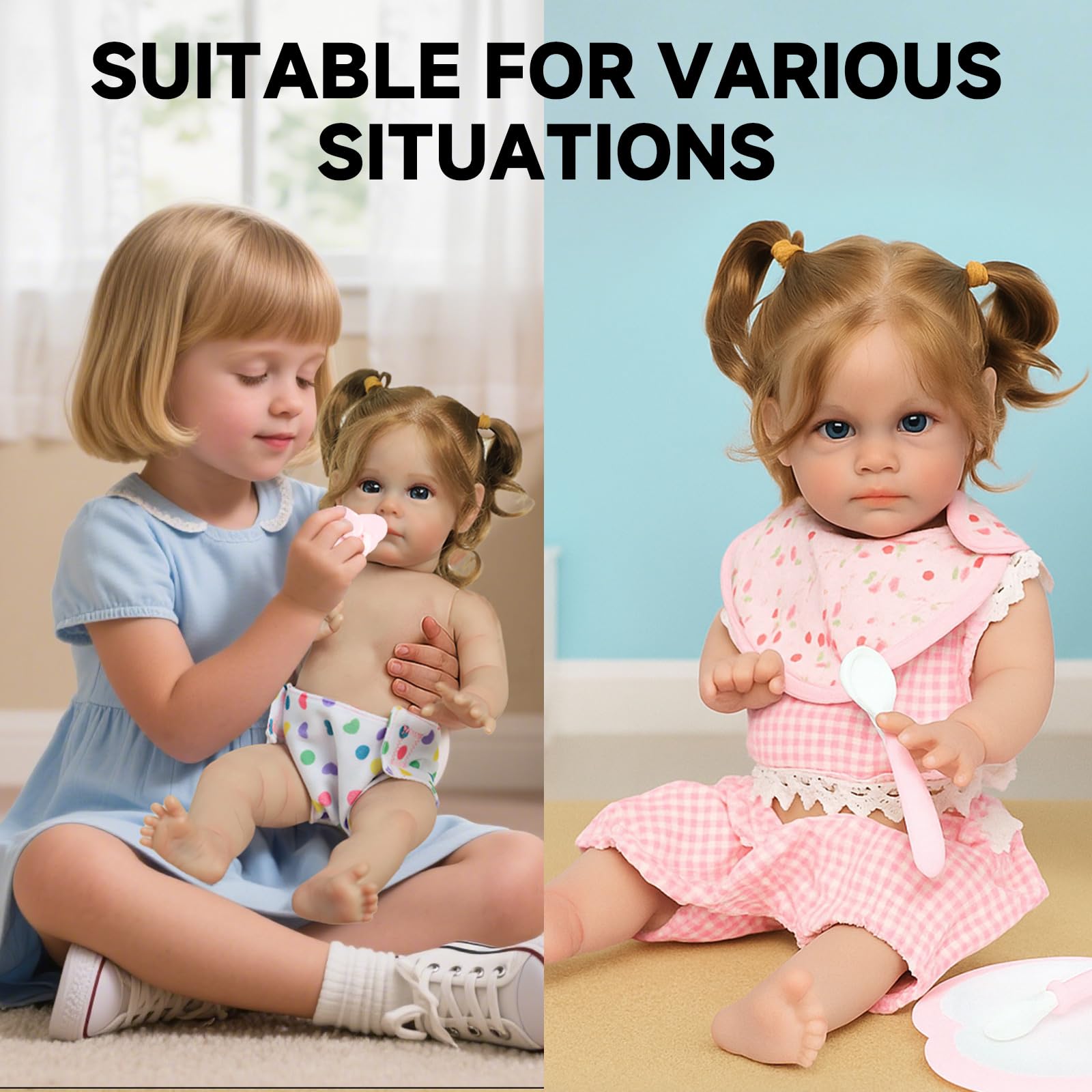 SCOM Reborn bib designed for tidy pretend meals