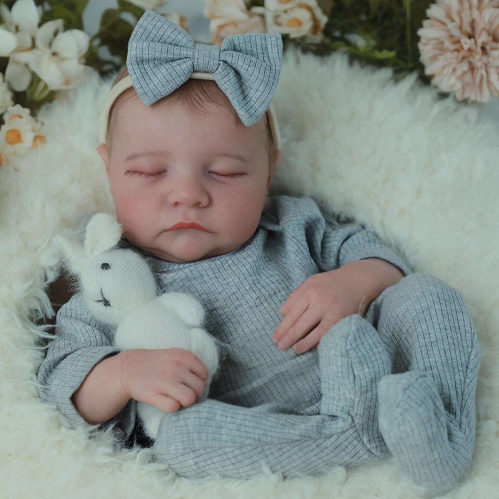 SCOM Weighted 18in doll with soft touch skin for authentic handling