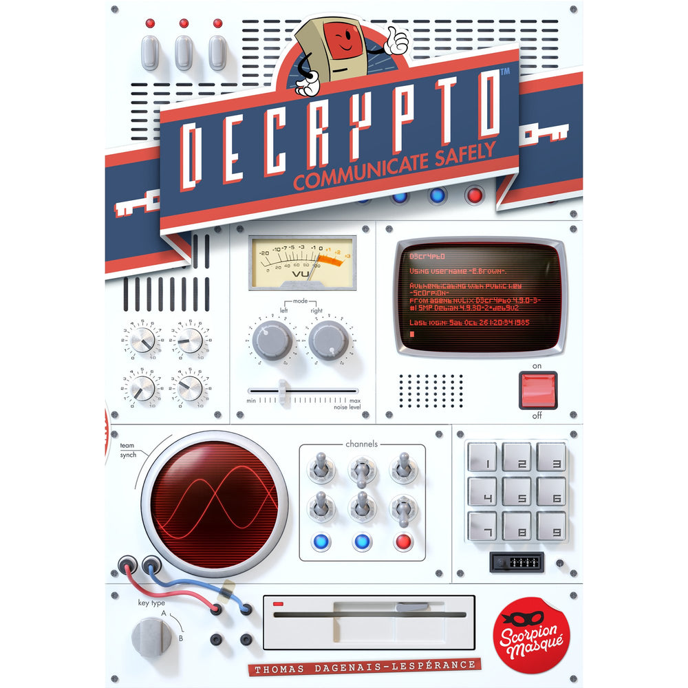 Scorpion Masqué Decrypto compact box design simplifies setup and storage