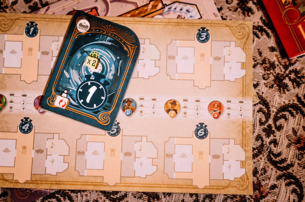 Scorpion Masqué Kronologic solo play – challenging 1-player detective experience