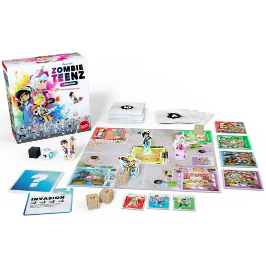 Scorpion Masqué Zombie Teenz Evolution rulebook page for quick setup and clarity
