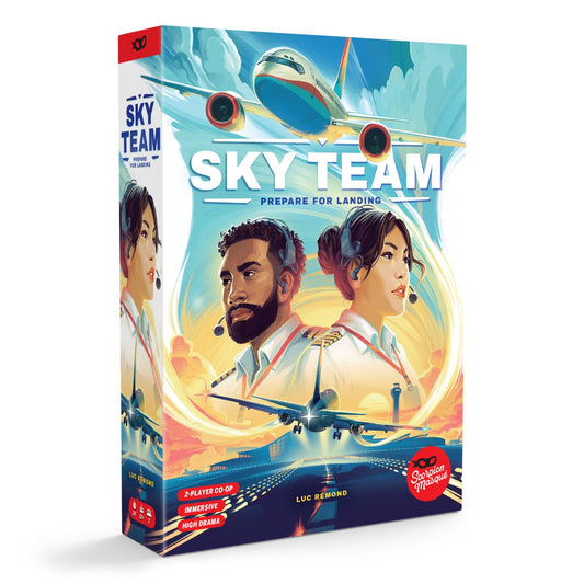 Scorpion Masqué Sky Team cockpit-descent shows precise landing planning.