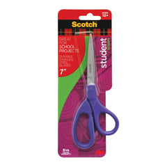 Scotch Kids Scissors cutting paper, cardstock, foam with precise edges.