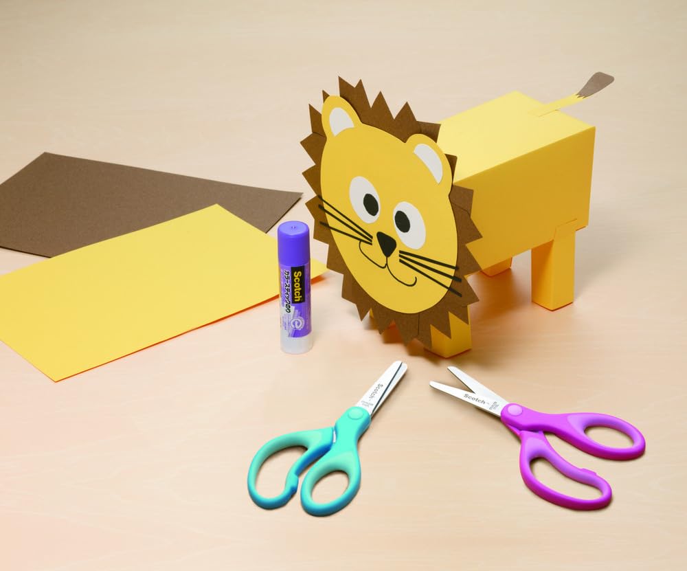 Scotch kids scissors in classroom setting during craft activities