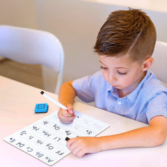 Scribbledo board with safe rounded edges for kid-friendly use