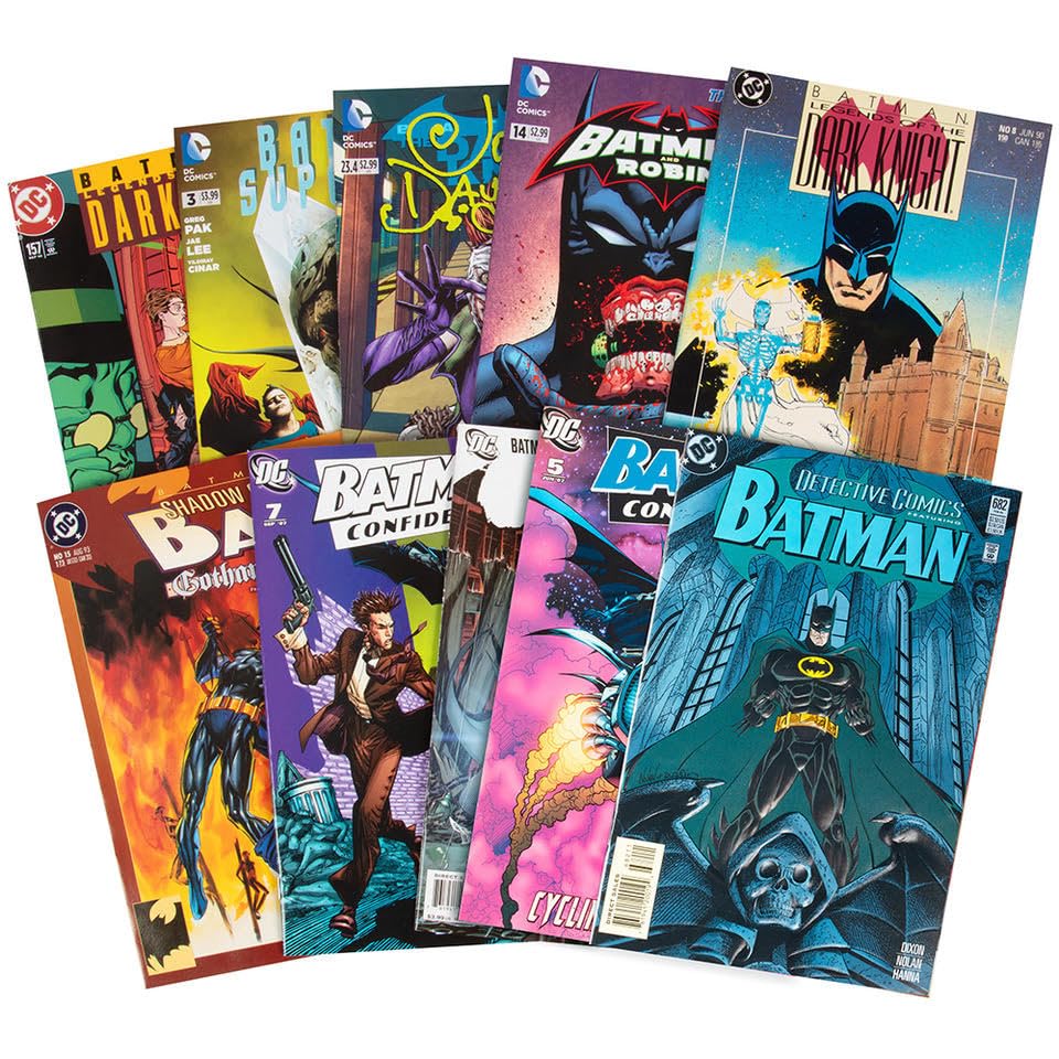 SCS Direct Batman Ultimate Gift Pack cover art highlights Batman, ideal for collectors.
