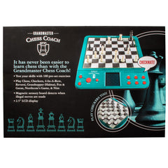 SCS Direct Grandmaster Chess Coach remains compact for desks and shelves.