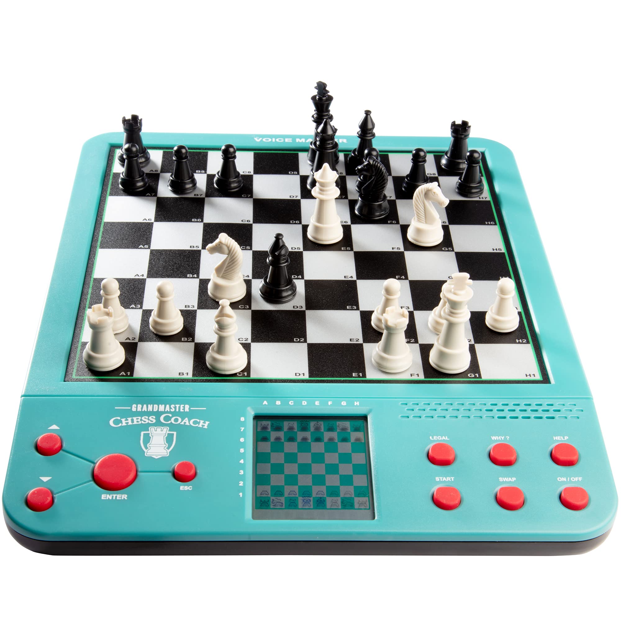 SCS Direct Grandmaster Chess Coach Why button clarifies move choices.