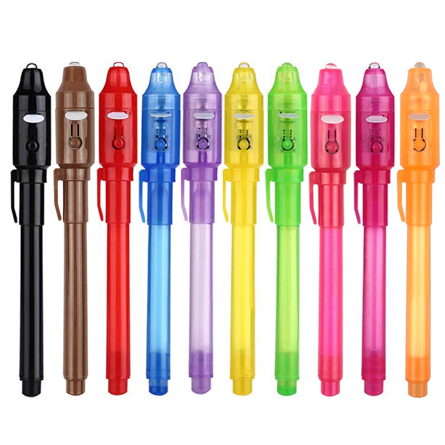 SCStyle Invisible Ink Pen with UV light reveals secret messages on paper