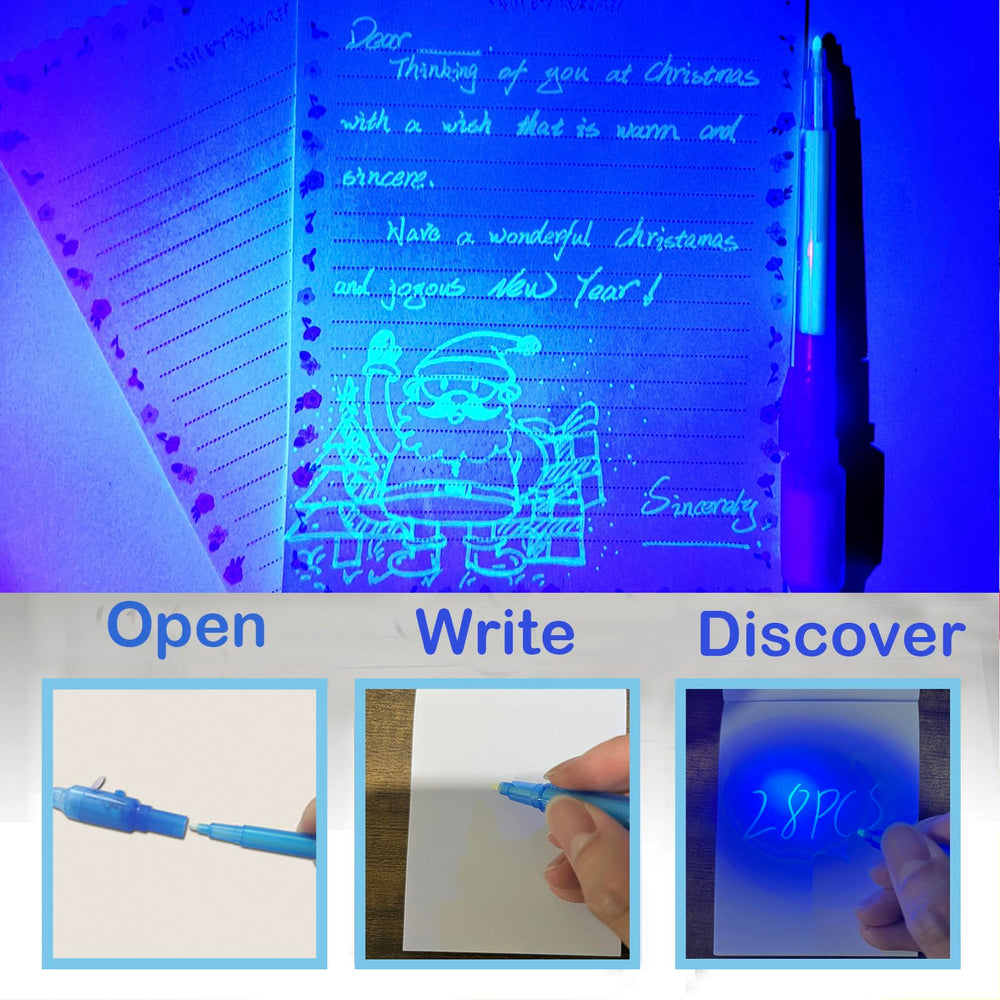 SCStyle Invisible Ink Pen creates disappearing ink clues for treasure hunts.