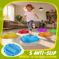 Scvcid rechargeable stone with non slip bases for stable balance