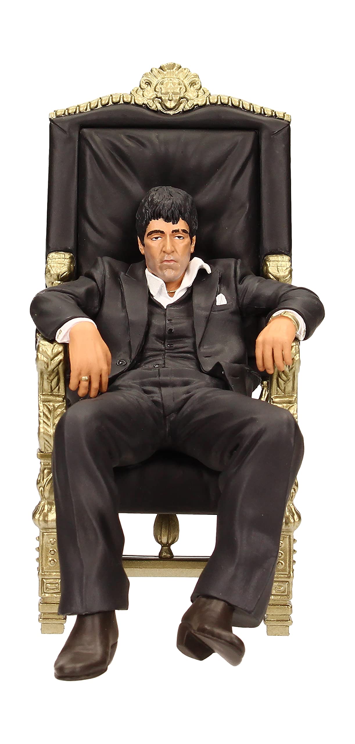 SD TOYS Scarface Tony Montana throne face detail ideal close-up display
