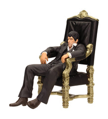 SD TOYS Scarface Tony Montana throne full view ideal for shelf display