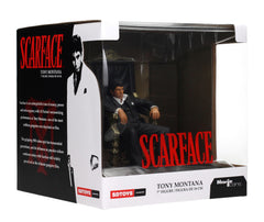 SD TOYS Scarface Tony Montana throne scene recreation for authentic movie memorabilia