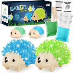 Sdaymol blue hedgehog crystal image—observe quick growth in 24 hours.