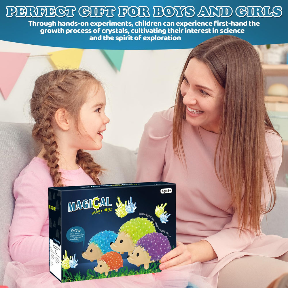 sdaymol Crystal Growing Kit: instruction manual guides young scientists.