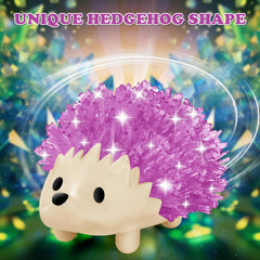 sdaymol Crystal Growing Kit: purple hedgehog crystals fuel curiosity.