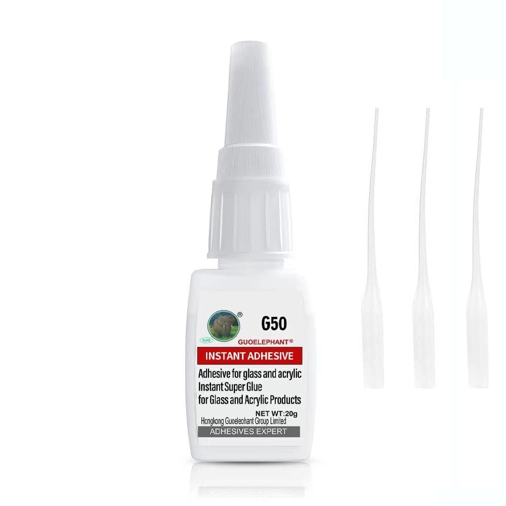 Sdintar glass glue bottle with precision tip for precise bonding on glass.