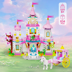 SDVWSF castle towers in soft colors invite creative role-play.