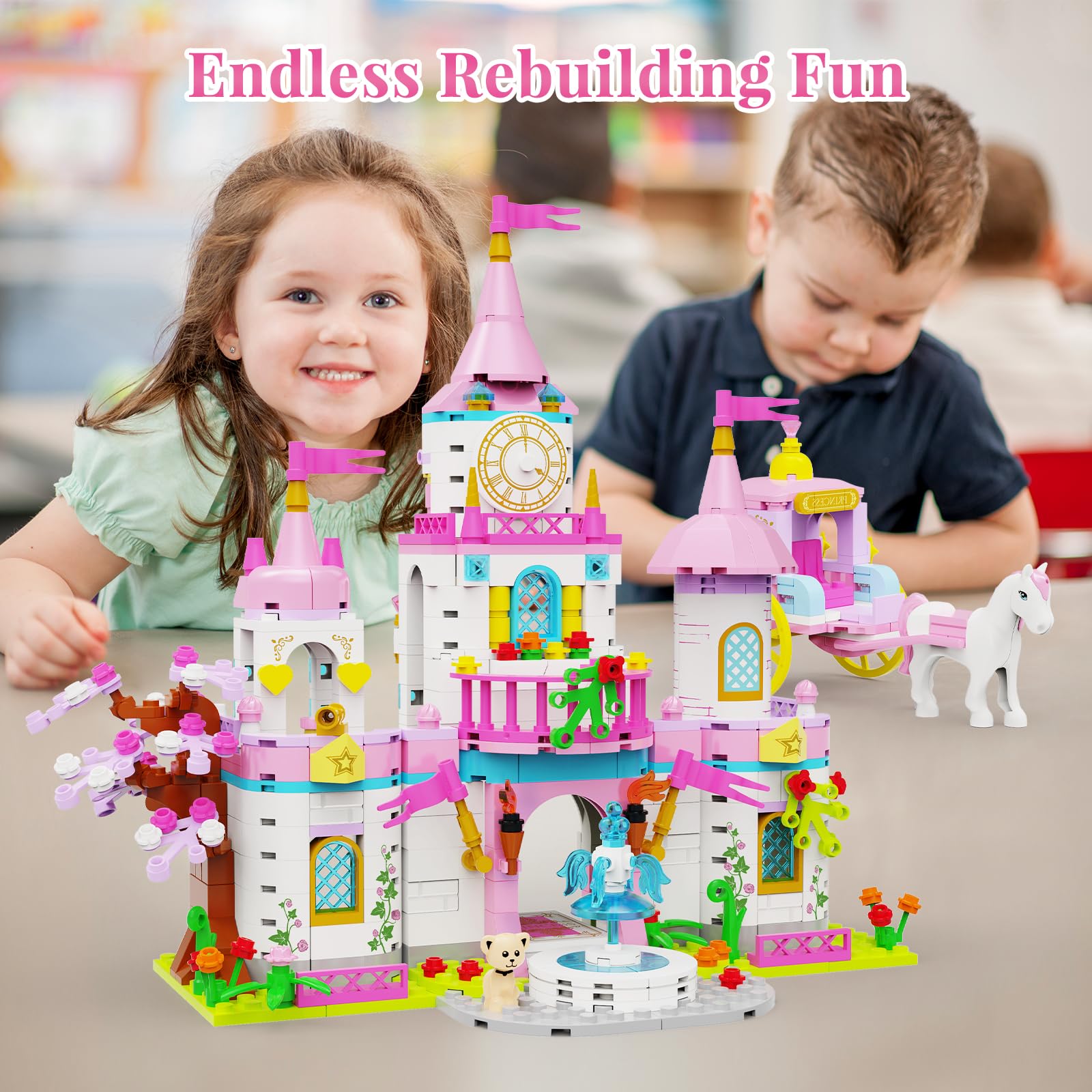SDVWSF PREMIUM ABS bricks are smooth, durable, and kid-friendly.