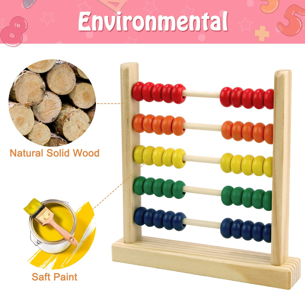 Sealive abacus portable playtime: take learning anywhere during travel and visits.