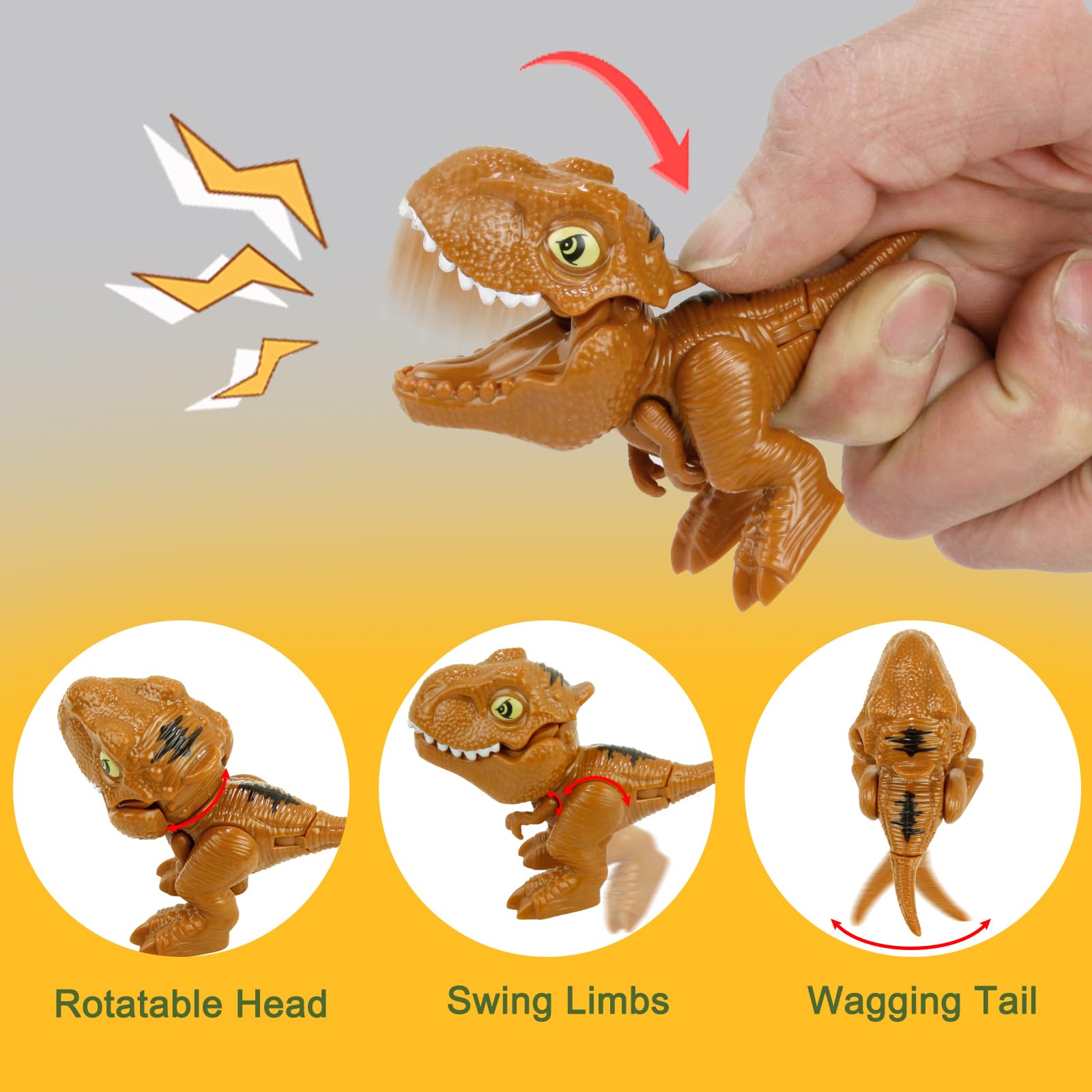 Sealive dino egg easter basket image highlights candy-free gift option.