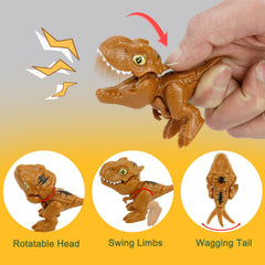 Sealive dino egg easter basket image highlights candy-free gift option.