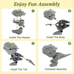 Sealive kids playing with dino eggs encourages storytelling and motor skills.