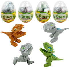 Sealive party favors image displays four dino eggs ready for celebrations.