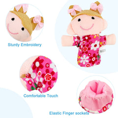 Sealive finger puppets mom, family-focused design for bonding storytelling moments.