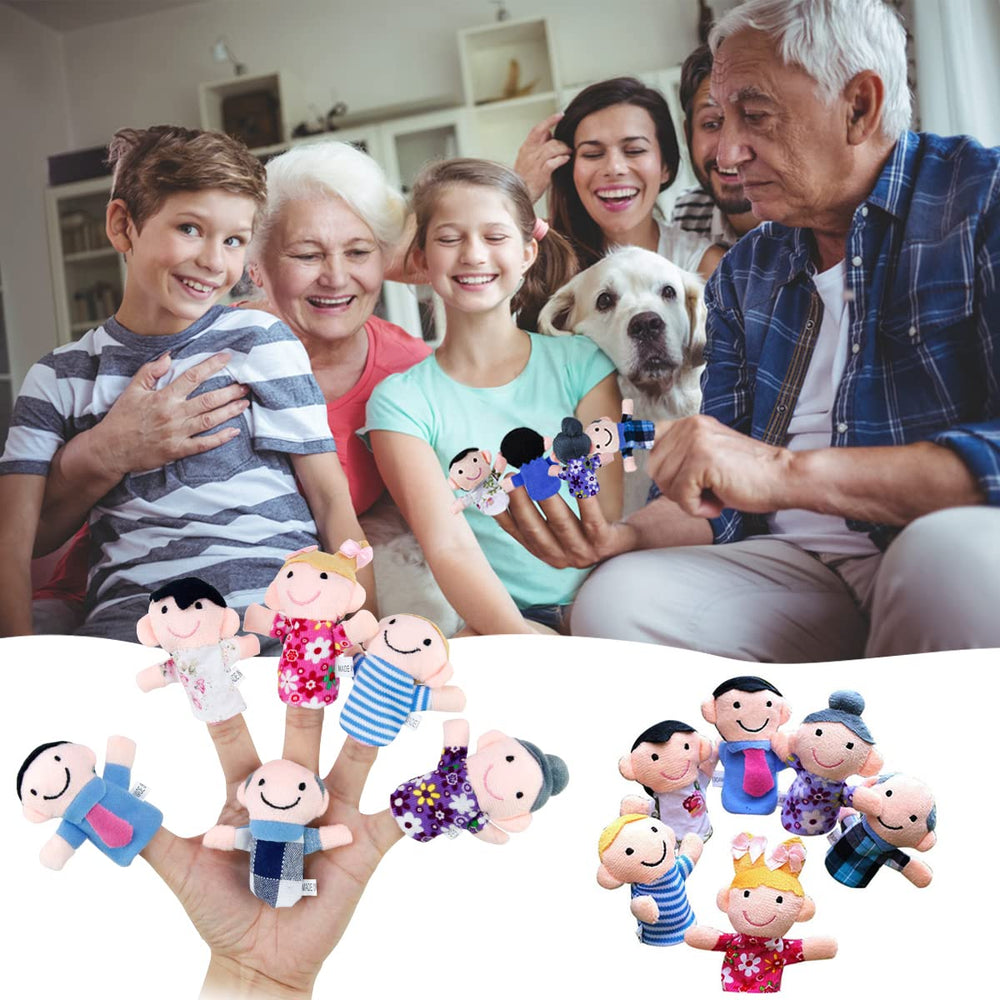Sealive finger puppets sister, inviting family storytelling and social dialogue.